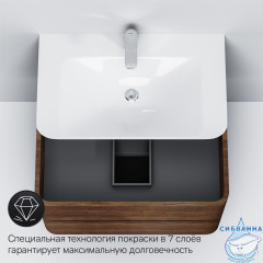 Тумба под раковину AM PM Sensation 80 орех