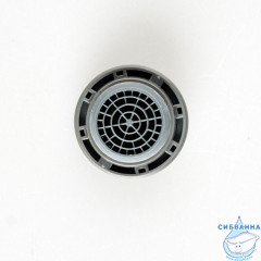 Аэратор для смесителя, силикон, M24, бескорпусный, наружная резьба, поворотный, IDDIS, 996S24A3SMFR