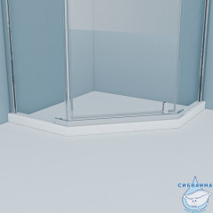 Декоративный профиль Idiis Stell 90x90 белый