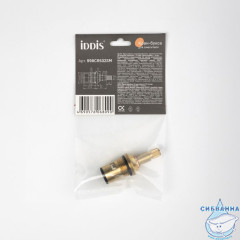 Кран-букса керамическая, 90°, 20 зубцов, M18x1,5, M21, h=53 мм, IDDIS, 998CR532SM