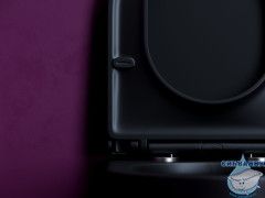 Унитаз подвесной безободковый Ceramicanova Ulma Rimless CN4006TMB с сиденьем быстросъемным Soft Close (микролифт)