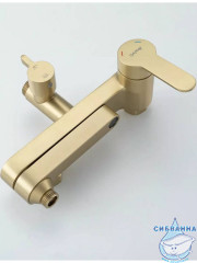 Душевая система Gappo G2499-33 250 1 режим (сатин золотой)