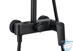 Душевая система Aquatek Вега 250 AQ2060MB (черный матовый)