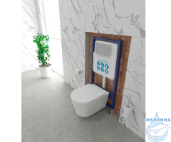 Кнопка смыва Aquatek KDI-0000016 хром глянцевый