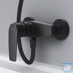 Смеситель для душа AM.PM Gem F90A20022 (черный матовый)