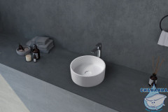 Раковина на столешницу 40 см ABBER Stein AS2612