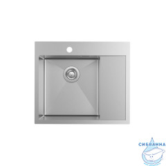 Мойка, нерж. сталь, сатин, чаша слева, 590*510, Haze, IDDIS, HAZ59SLi77