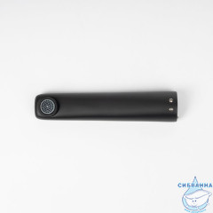 Излив для смесителя, умывальник, латунь, 163 мм, фиксированный, черный, IDDIS, 995C16B1SM