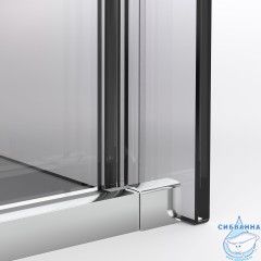 Душевое ограждение Vincea Стелла 120x90 профиль хром, стекло прозрачное VSR-1ST9012CL