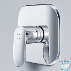  Встраиваемый смеситель для душа Am.Pm Sensation F3085000 (хром)