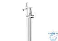 Смеситель для ванны напольный Aquatek Ника AQ1845CR (хром)