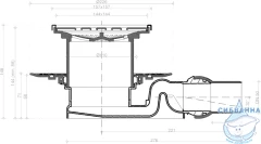 Дренажный трап для душа Pestan Confluo Standard 13000079