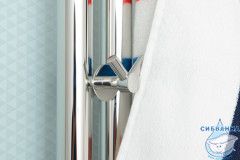 Полотенцесушитель электрический Сунержа Терция 120 (с возможностью скрытого подключения слева) (хром)