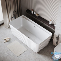 Акриловая ванна Grossman Cristal GR-28021 150x75 с каркасом (белый глянцевый)