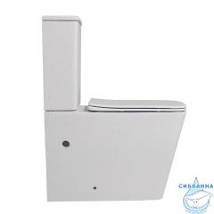 Унитаз напольный Abber Rechteck AC1210 с бачком и сиденьем Soft Close (микролифт)