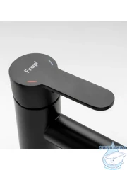 Смеситель для раковины Frap F10801-62 (черный матовый)