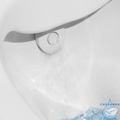 Унитаз подвесной безободковый Laufen Cleanet Navia 8.2060.1.400.000.1 с сиденьем Soft Close (микролифт)