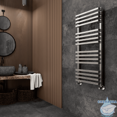 Полотенцесушитель водяной Terminus Рид П16 50х120 (нижнее подключение) (хром)