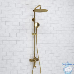 Душевая система Wasserkraft 300 1 режим A171.263.207.PG (золото глянцевое)