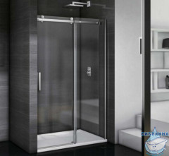 Дверь в нишу Bas Galaxy WTW-120-C-CH профиль хром, стекло прозрачное