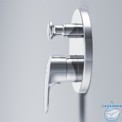 Встраиваемый смеситель для ванны AM.PM Like F8085000 (хром)