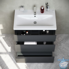 Тумба под раковину AM PM Gem 75 графит