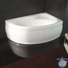 Акриловая ванна Kolpa San Quat Romeo L 155х100 с каркасом 