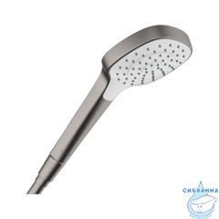 Ручной душ Hansgrohe Croma 110 1 режим 26814340 (черный хром)