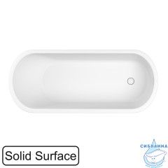 Ванна из искусственного камня Whitecross Jess 160x71 (белый матовый)