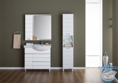 Шкаф-пенал Aquanet Доминика 35 белый