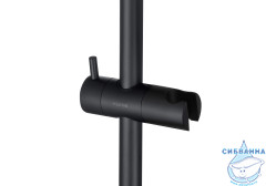 Штанга душевая 80 см Aquatek AQ2000MB (черный матовый)