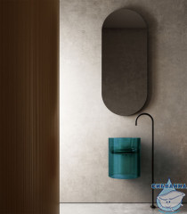 Раковина 42 см ABBER Kristall  AT2704Aquamarin