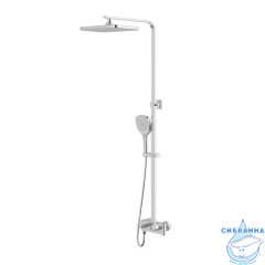 Смеситель с верхним душем с управлением Push Control, Slide, IDDIS, SLISBBTi06