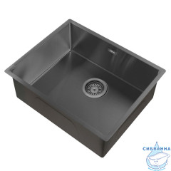 Кухонная мойка ABBER Wasser Kreis AF2196GM оружейная сталь