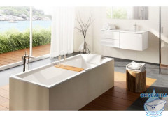 Акриловая ванна Riho Still Square Led R 170x75 с ножками