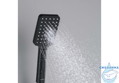 Ручной душ Aquatek Лира 3 режима AQ2005MB (черный матовый)