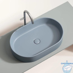  Раковина на столешницу 61 см Ceramicanova Element CN6048MHL (голубой)