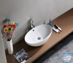 Раковина на столешницу 63 см CeramaLux N D1104