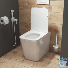 Унитаз приставной Iddis Bild BILRDSEi26 с сиденьем Soft Close (микролифт)