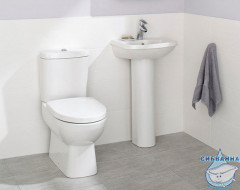 Унитаз напольный Jacob Delafon Panache E1370-00 с бачком и сиденьем Soft Close (микролифт)