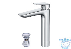 Смеситель для раковины Aquatek Вега AQ1005CR (хром)