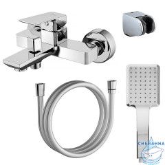 Смеситель для ванны Azario Hardcore AZ-VKM238277C (хром)