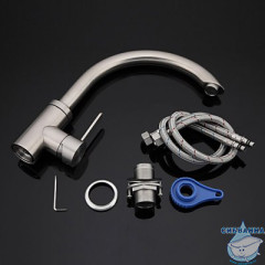 Смеситель для кухни Gappo  G4099 (нержавеющая сталь)