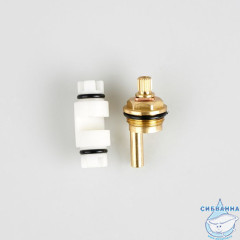 Дивертор для смесителя, латунь, POM, 45 мм,поворотный, IDDIS, 997BP145SM