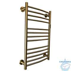 Полотенцесушитель электрический Calypso Antaeus П13 50х80 (брашированное золото)