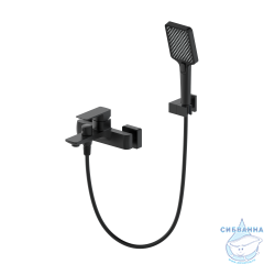 Смеситель для ванны Oliveeka D-Line OL-639003A-MB (черный матовый)