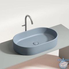  Раковина на столешницу 61 см Ceramicanova Element CN6048MHL (голубой)