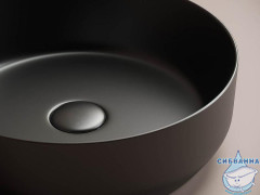  Раковина на столешницу 39 см Ceramicanova Element CN6022MB (черный матовый)