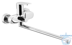 Смеситель для ванны Azario Treya AZ-15681721 (хром)