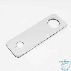 Отражатель для смесителя, уплотнитель в к-те, квадратный, хром, IDDIS, 98200SC3SM